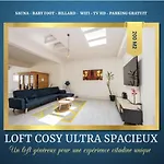 Loft Cosy - Hypercentre - Sauna - 200m2 - Wifi Apartament *