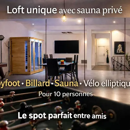 Loft Cosy - Hypercentre - Sauna - 200m2 - Wifi Graulhet