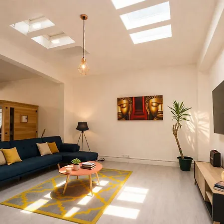 Апартаменты Loft Cosy - Hypercentre - Sauna - 200m2 - Wifi Graulhet